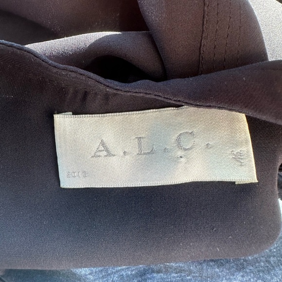 A.L.C silk button down blouse S - Picture 3 of 4